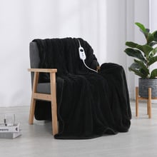 Extra Large Coral Fleece Heated Throw